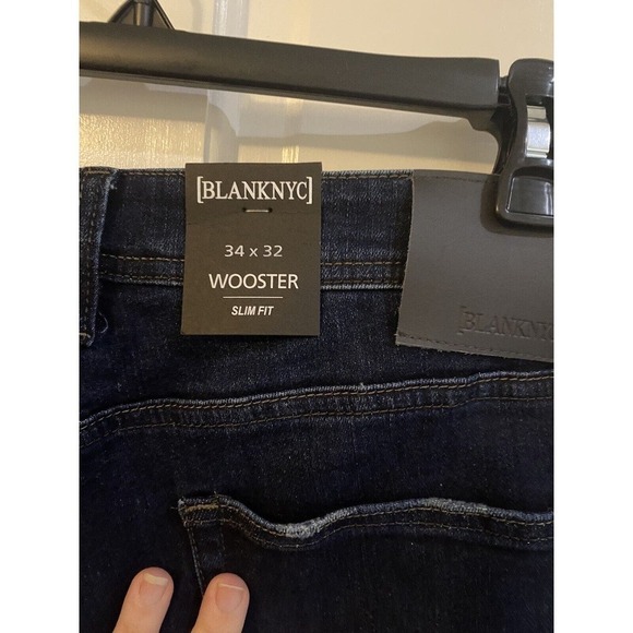 Men’s Blank NYC Wooster Slim Fit Jeans, 34W x 32L, $98 Retail - NWT - Picture 5 of 11